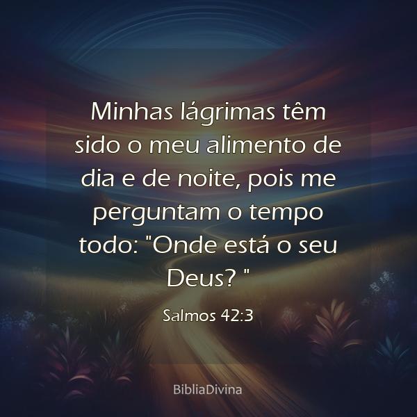 Salmos 42:3