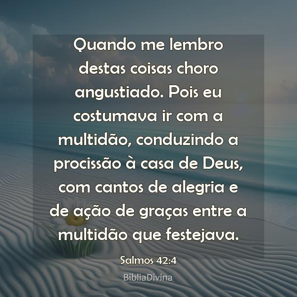 Salmos 42:4