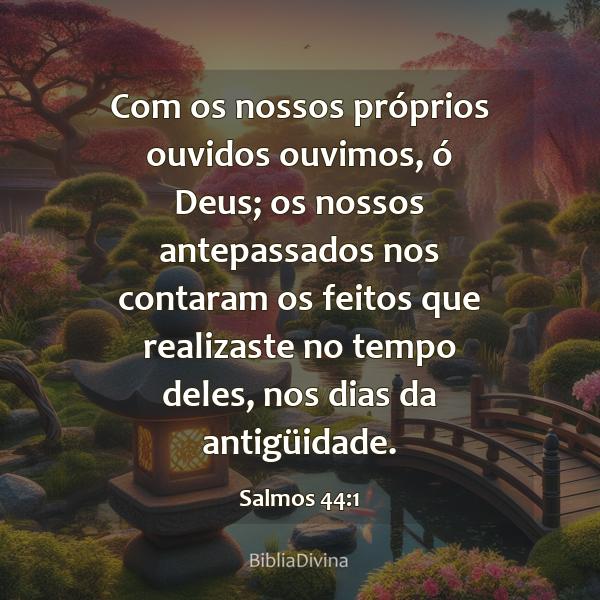 Salmos 44:1