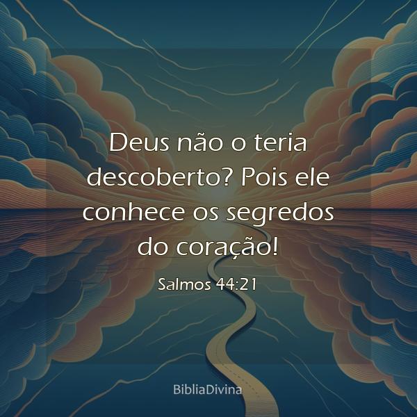 Salmos 44:21