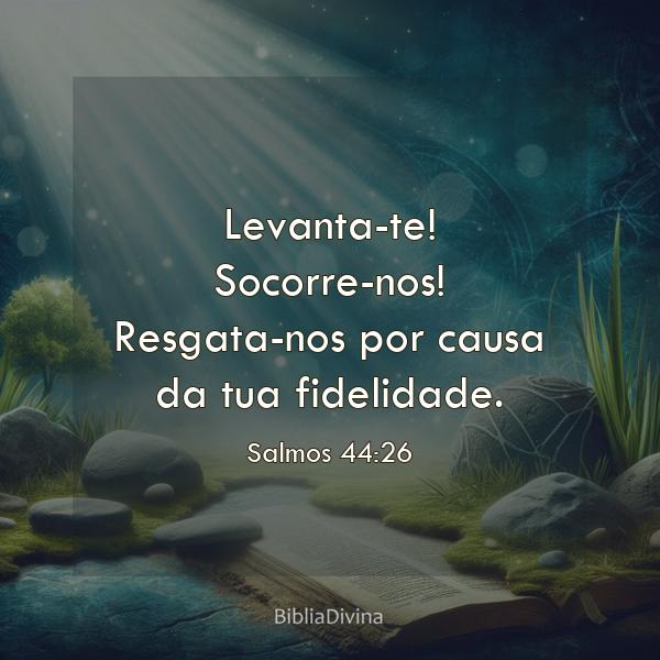 Salmos 44:26