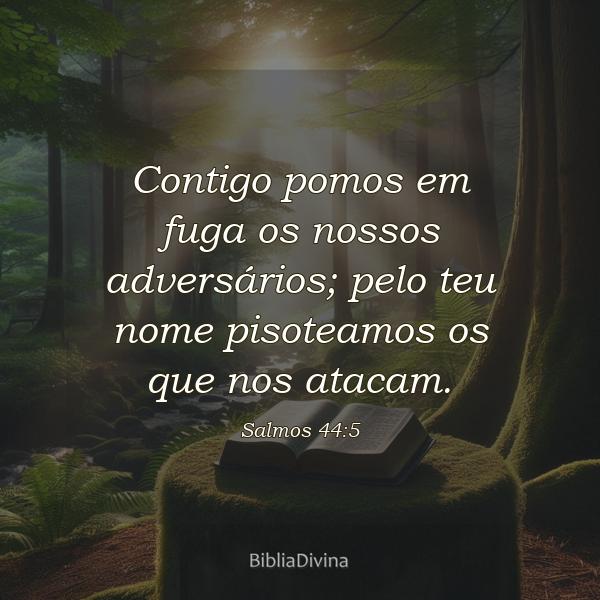 Salmos 44:5