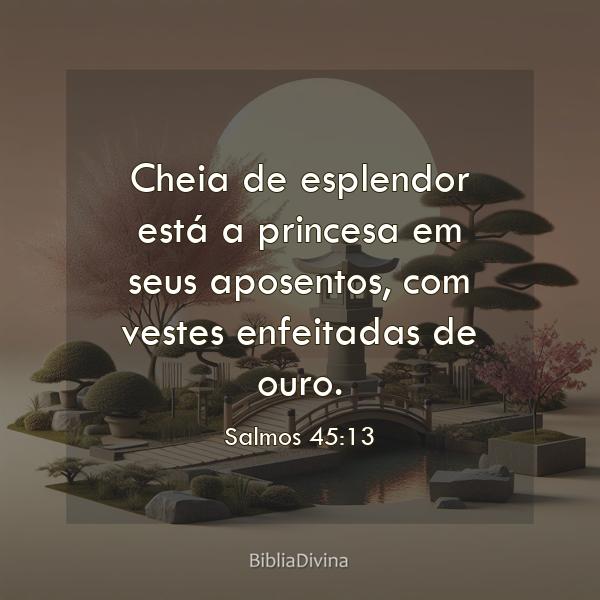 Salmos 45:13