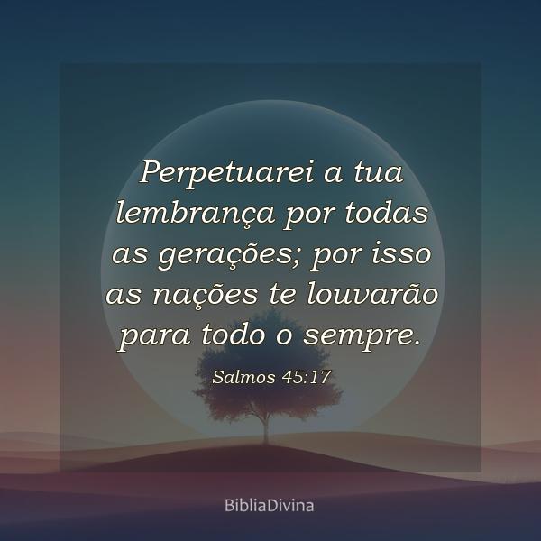 Salmos 45:17