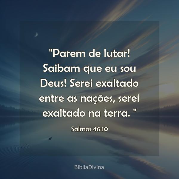 Salmos 46:10