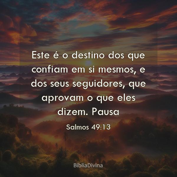 Salmos 49:13