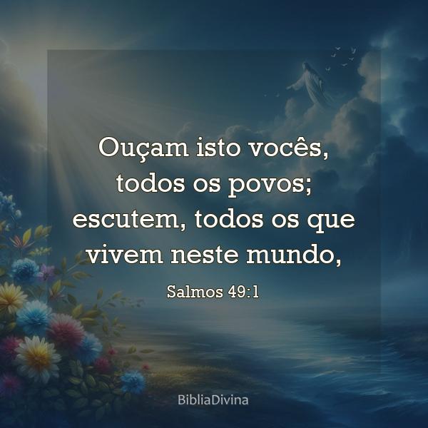 Salmos 49:1