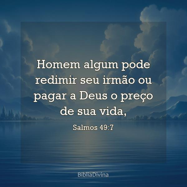 Salmos 49:7