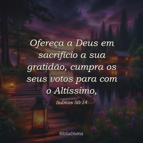 Salmos 50:14