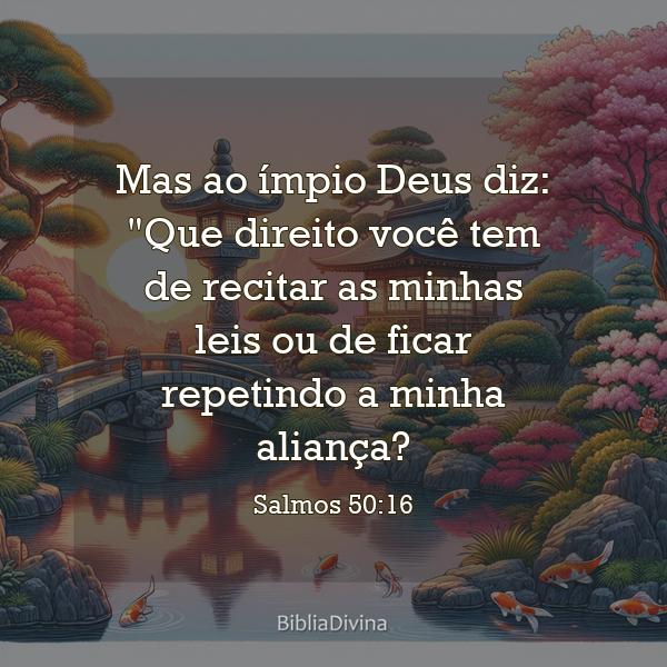 Salmos 50:16