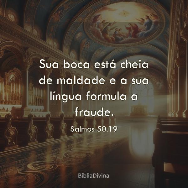 Salmos 50:19