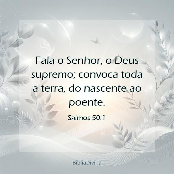 Salmos 50:1