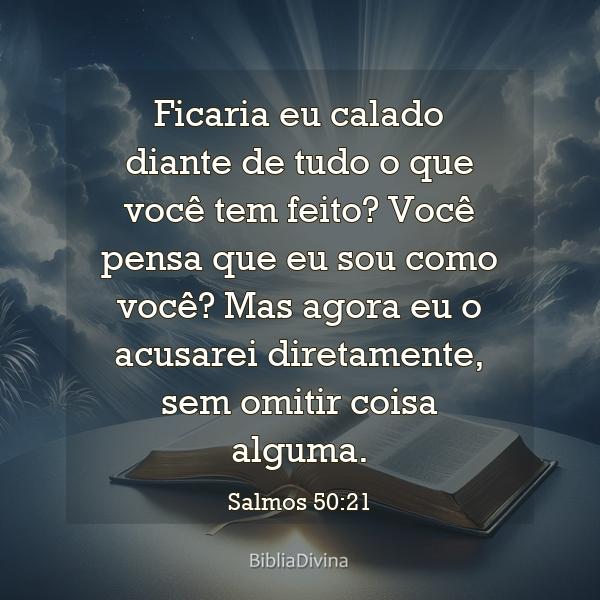 Salmos 50:21