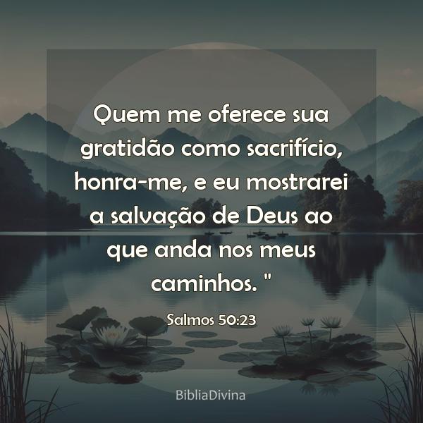 Salmos 50:23