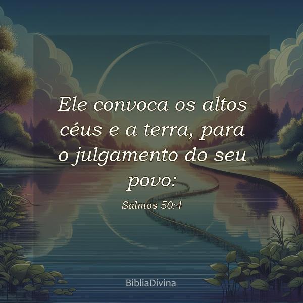 Salmos 50:4