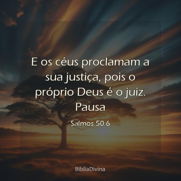 Salmos 50:6