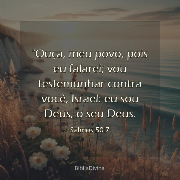 Salmos 50:7