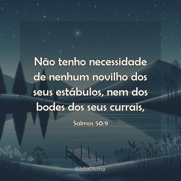 Salmos 50:9