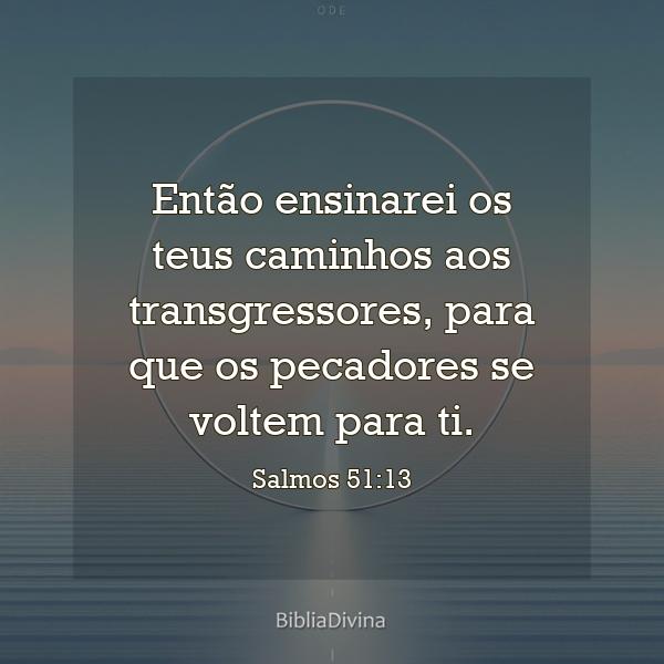 Salmos 51:13