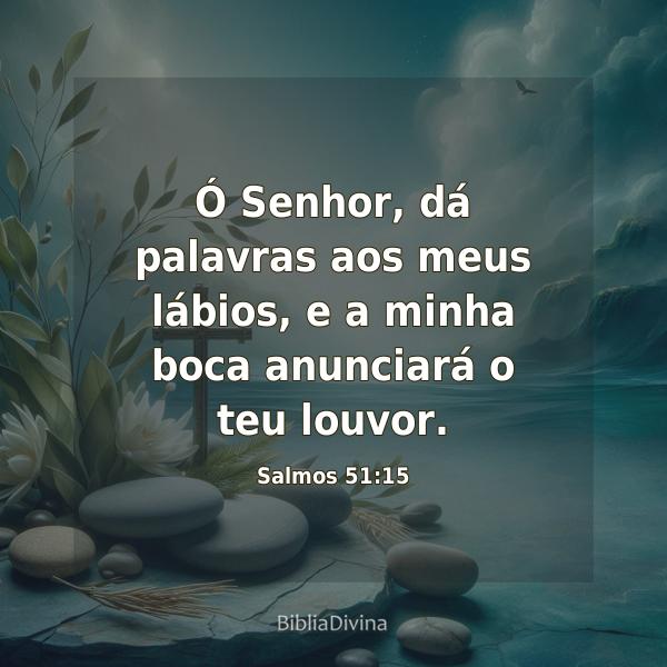 Salmos 51:15