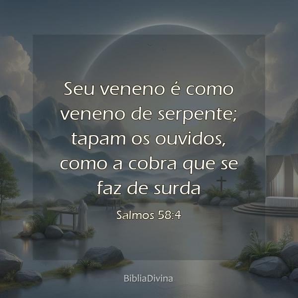 Salmos 58:4