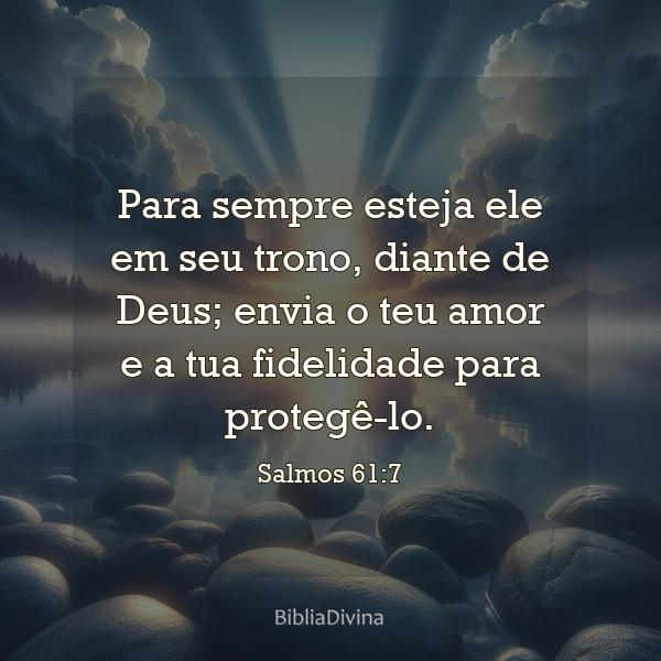 Salmos 61:7