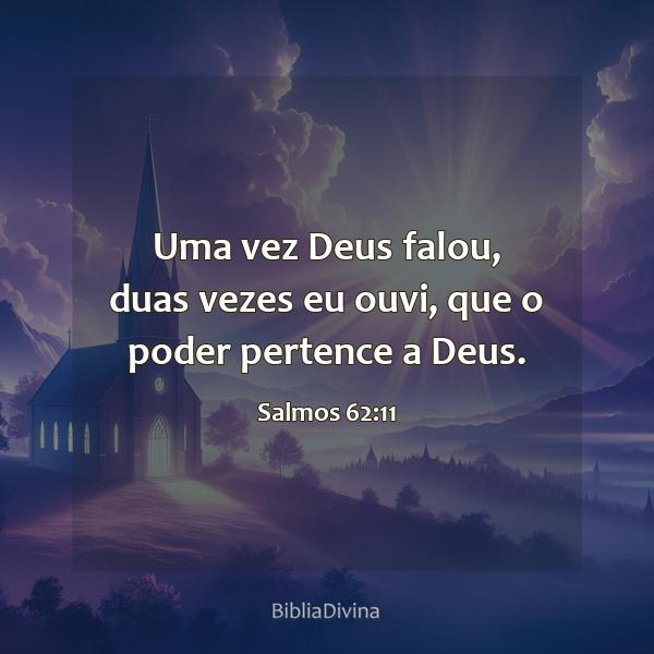 Salmos 62:11