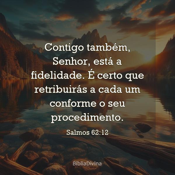 Salmos 62:12