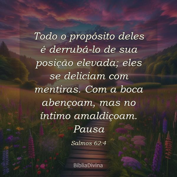 Salmos 62:4