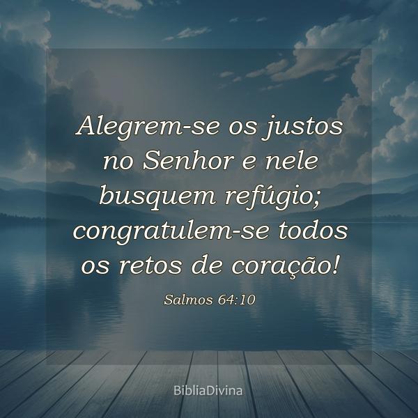 Salmos 64:10