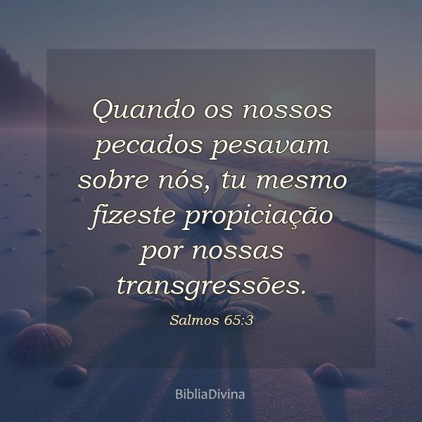 Salmos 65:3