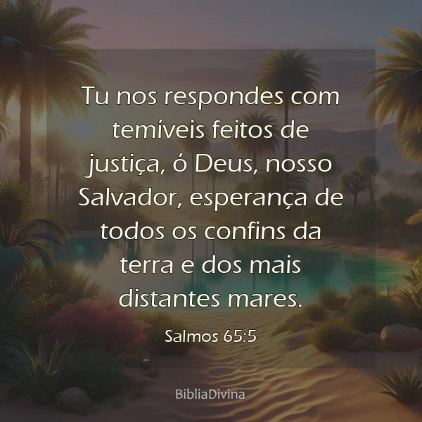 Salmos 65:5