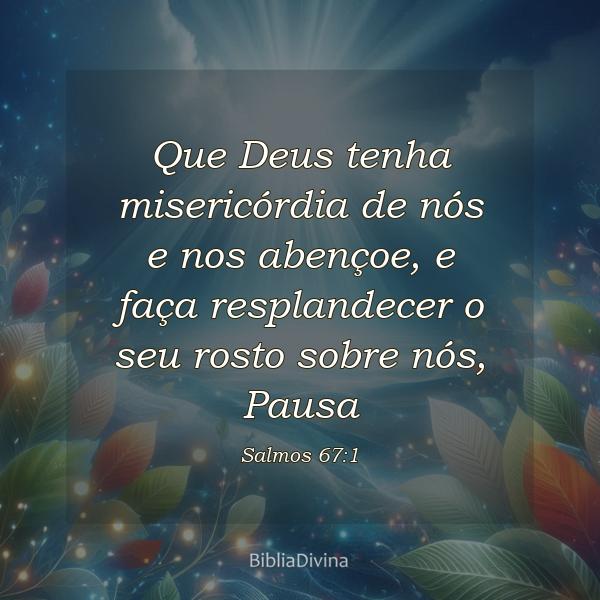 Salmos 67:1