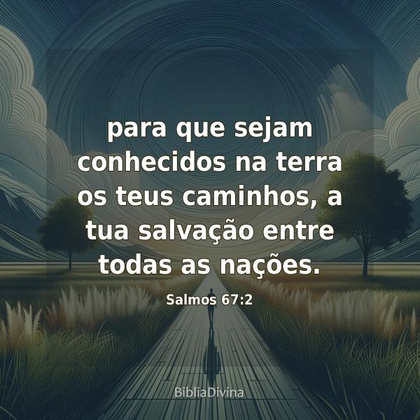 Salmos 67:2