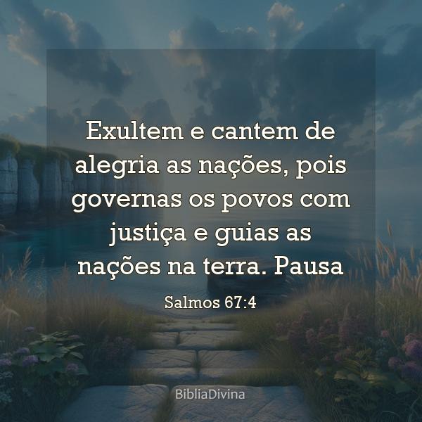 Salmos 67:4