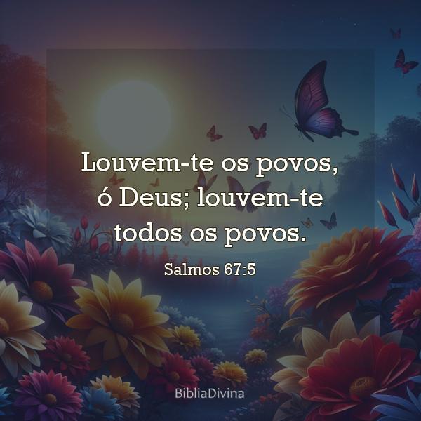 Salmos 67:5