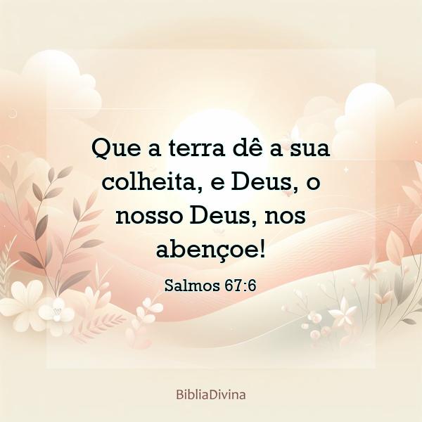 Salmos 67:6