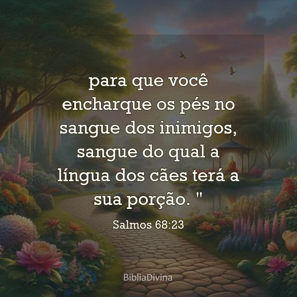 Salmos 68:23