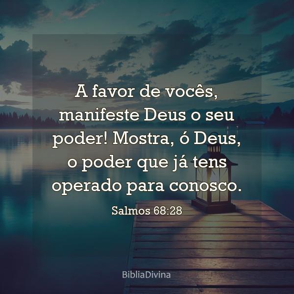 Salmos 68:28