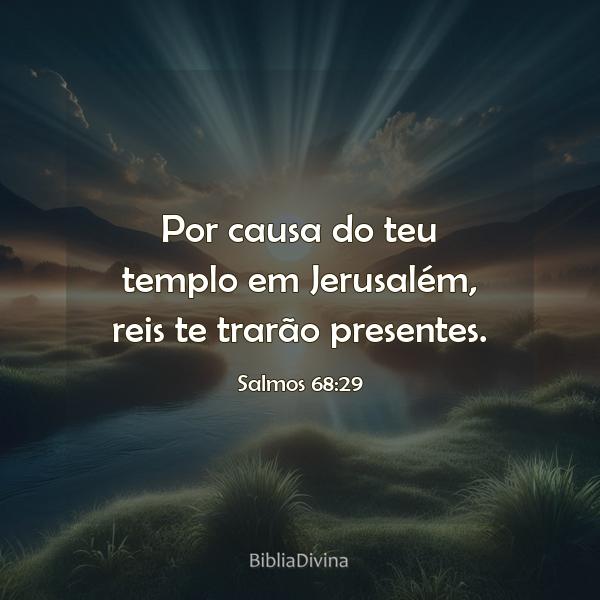 Salmos 68:29