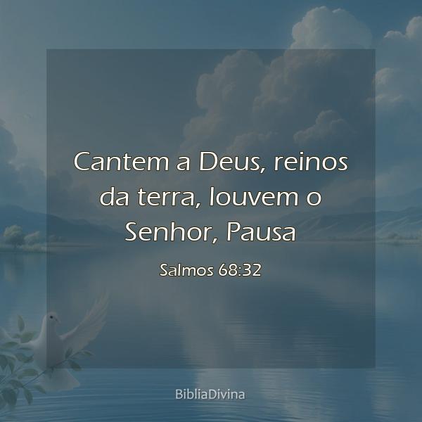 Salmos 68:32