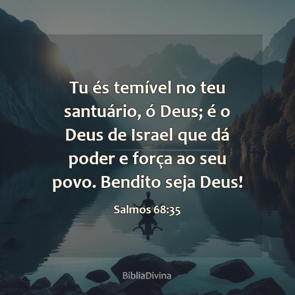 Salmos 68:35