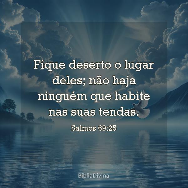 Salmos 69:25