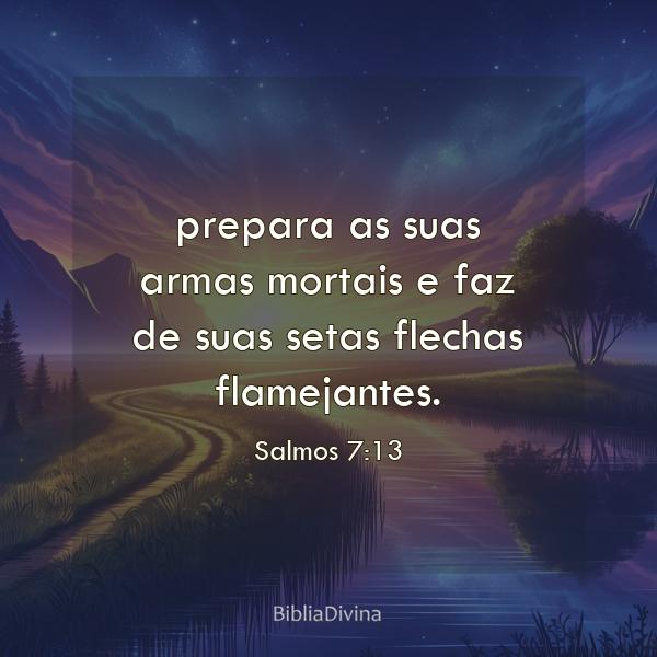 Salmos 7:13