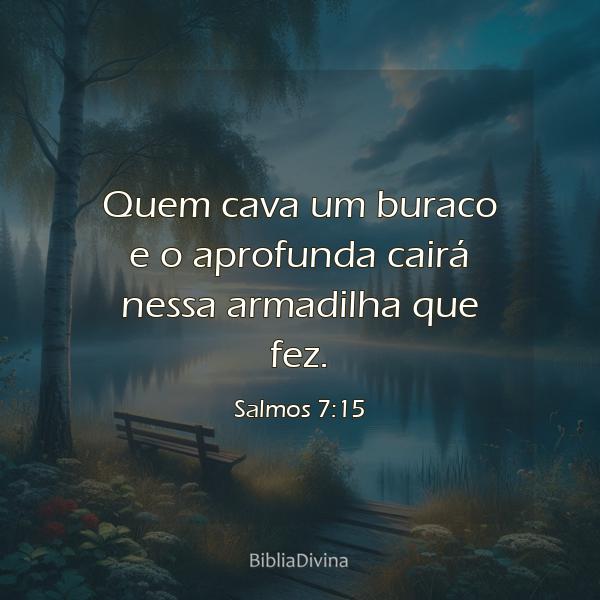 Salmos 7:15