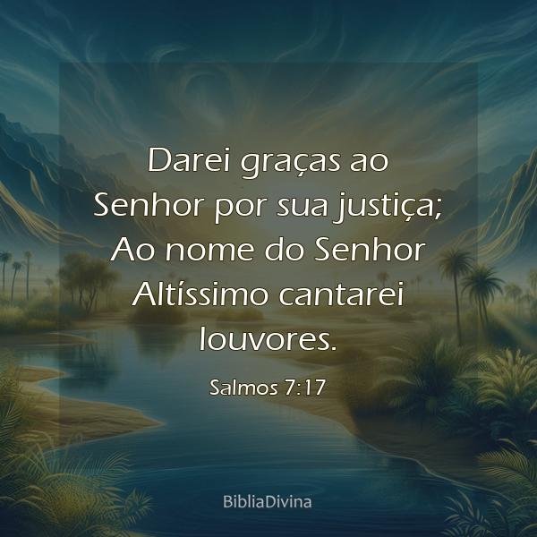 Salmos 7:17