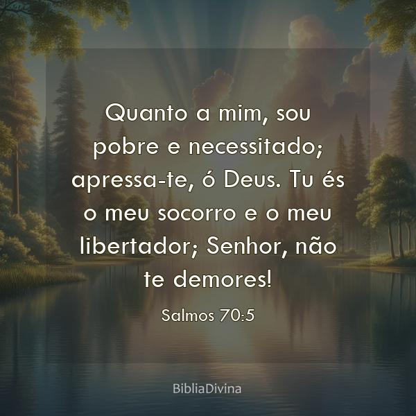 Salmos 70:5