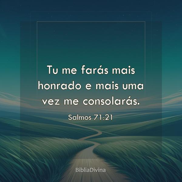 Salmos 71:21