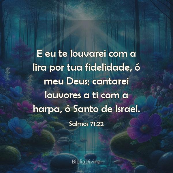 Salmos 71:22