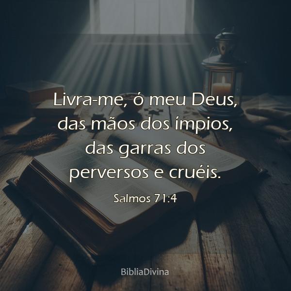 Salmos 71:4